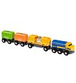 BRIO World Freight train w. 3 Wagons - Multicolour 33982 BRIO World Freight train w. 3 Wagons - Multicolour 33982