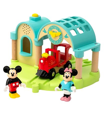 Gare av. Mickey Mouse BRIO - 4 Parties - Enregistreur audio 3227 Gare av. Mickey Mouse BRIO - 4 Parties - Enregistreur audio 3227