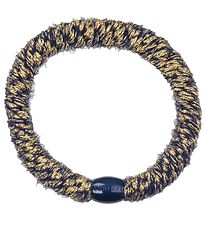 Kknekki Hair Tie - Navy w. Velvet/Glitter