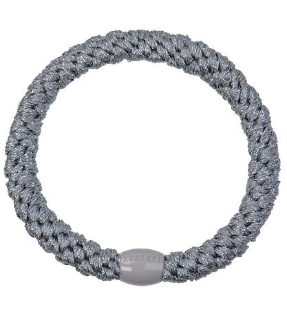 Kknekki Hair Tie - Gray Glitter