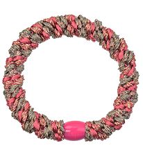 Kknekki Hair Tie - Pink/Brown Glitter