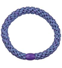 Kknekki Hair Tie - Purple/Blue Glitter