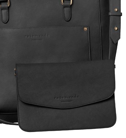 Rosemunde Shopper w. Clutch - Shopper - Black Gold