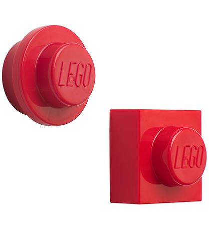 Aimants LEGO® Storage - 2 pièces - Rouge Aimants LEGO® Storage - 2 pièces - Rouge