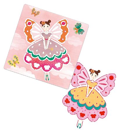 Djeco Templates - 5 pcs - Fairies