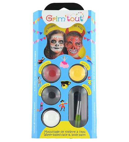 Grim Tout Face Paint - 4 Colours