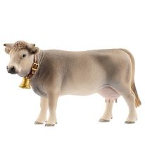 Schleich Cow w. Bell - 13 cm 13874 Schleich Cow w. Bell - 13 cm 13874