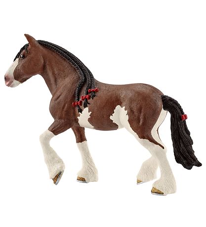 Schleich Animals - 16.1 x 12 cm - Clydesdale Hoppe 13809