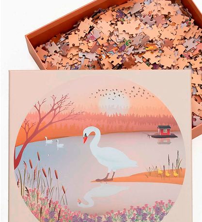 Jeu Puzzle Vissevasse - 1000 Briques - Le Swan Jeu Puzzle Vissevasse - 1000 Briques - Le Swan