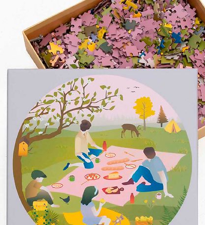 Vissevasse Puzzle - 1000 Pieces - Picnic Vissevasse Puzzle - 1000 Pieces - Picnic