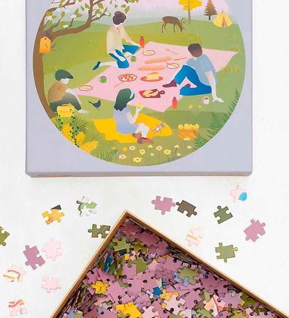 Vissevasse Puzzle - 1000 Pieces - Picnic Vissevasse Puzzle - 1000 Pieces - Picnic