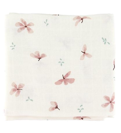 Cam Cam Muslin Cloths - 72x72 - 3-Pack - Windflower Cream/Dusty  Cam Cam Muslin Cloths - 72x72 - 3-Pack - Windflower Cream/Dusty