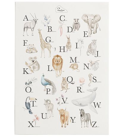 Poster Cam Cam - L'alphabet - Allemand Poster Cam Cam - L'alphabet - Allemand