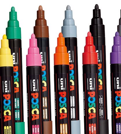 Posca Markers - PC-5M - 16 pcs - Multicolour Posca Markers - PC-5M - 16 pcs - Multicolour