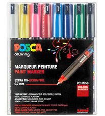 Posca Markers - PC-1MR - 8 pcs. - Multicoloured Posca Markers - PC-1MR - 8 pcs. - Multicoloured