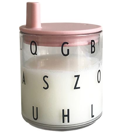 Design Letters Tritan Beker - Grow With Your Glass - Roze Poeder Design Letters Tritan Beker - Grow With Your Glass - Roze Poeder