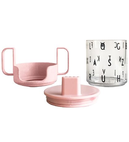 Design Letters Tritan Beker - Grow With Your Glass - Roze Poeder Design Letters Tritan Beker - Grow With Your Glass - Roze Poeder