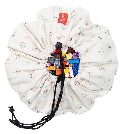 Play&Go Leikfangateppi - Eyja: 40 cm - Mini Regnbogar