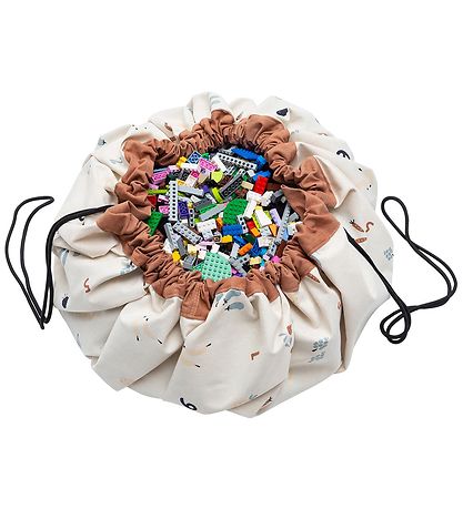 Play&Go Toy Mat - D: 140 cm - Veggie Numbers Play&Go Toy Mat - D: 140 cm - Veggie Numbers