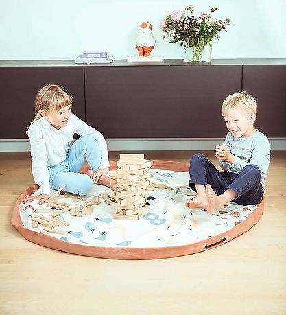 Play&Go Toy Mat - D: 140 cm - Veggie Numbers Play&Go Toy Mat - D: 140 cm - Veggie Numbers