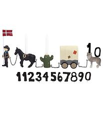 Kids by Friis Birthday Train - 45 cm - Cowboy w. 11 Numbers Kids by Friis Birthday Train - 45 cm - Cowboy w. 11 Numbers