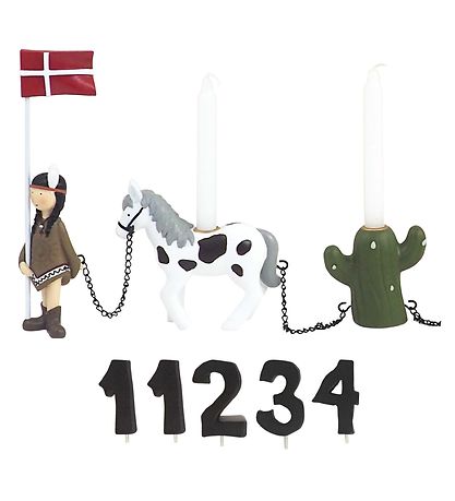 Kids by Friis Birthday Train - w. 11 Numbers