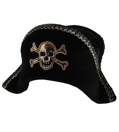 Den Goda Fen Costume - Pirate hat - Black