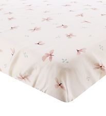 Cam Cam Stretch Bed Sheet - 70x140x15 - Windflower Creme Cam Cam Stretch Bed Sheet - 70x140x15 - Windflower Creme