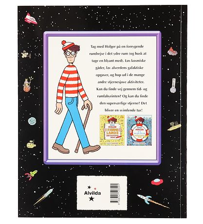 Alvilda Activity Book - Find Holger i Det Ydre Rum - Danish Alvilda Activity Book - Find Holger i Det Ydre Rum - Danish