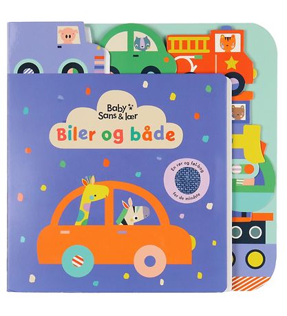 Livre de Bébé Alvilda - Sense & Learn - Voitures et Bateaux - Da Livre de Bébé Alvilda - Sense & Learn - Voitures et Bateaux - Da