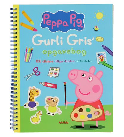 Alvilda Activiteitenboek - Peppa Pig' Werkmap - Deens