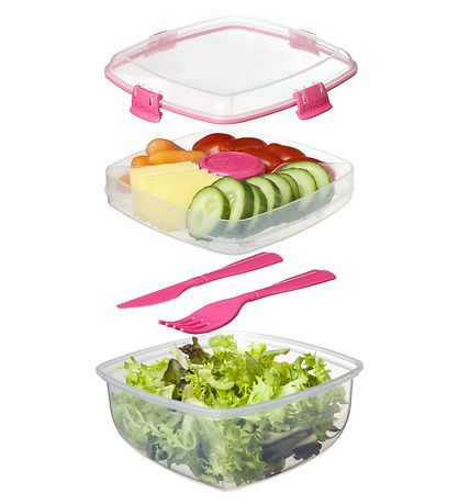 Sistema Lunchbox Set - Salad - 1,1 l - Blue Sistema Lunchbox Set - Salad - 1,1 l - Blue