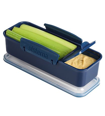 Sistema Lunchbox - Snack Attack Renew - 410 ml - Navy Sistema Lunchbox - Snack Attack Renew - 410 ml - Navy