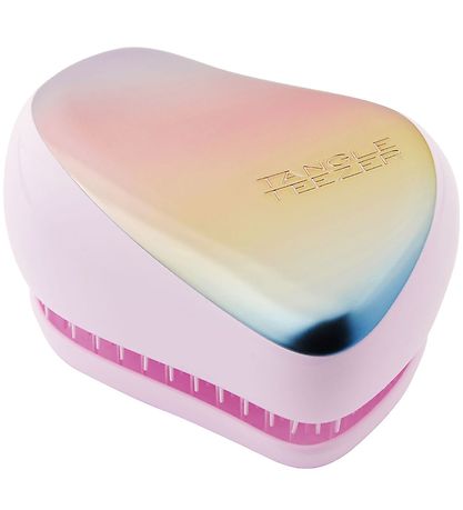 Tangle Teezer Hairbrush - Compact - Pearlescent Matte Chrome Tangle Teezer Hairbrush - Compact - Pearlescent Matte Chrome