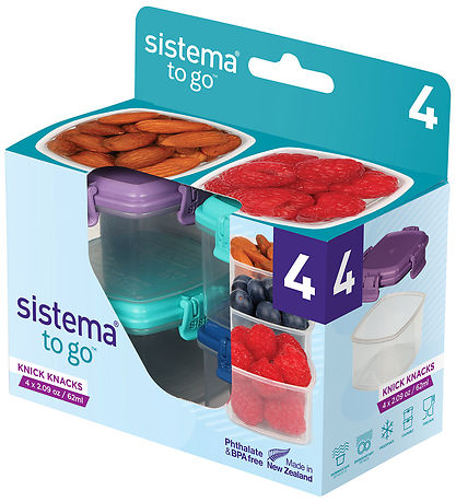 Sistema Snackboxes - Knick Knack - 4-pack - 62 ml - Multi Sistema Snackboxes - Knick Knack - 4-pack - 62 ml - Multi