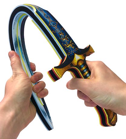Liontouch Kostuum - Drievoudig leeuwenzwaard - Blauw