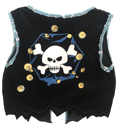 Liontouch Costume - Pirate Vest - Black