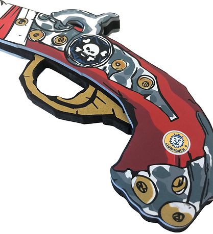 Déguisement Liontouch - Pistolet pirate - Rouge A Rayures