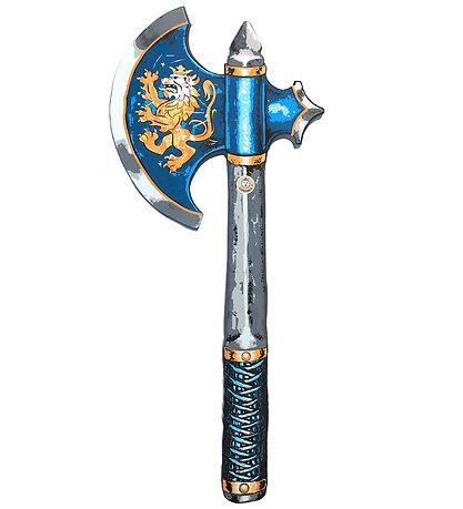 Liontouch Costume - Noble Knight Axe - Blue Liontouch Costume - Noble Knight Axe - Blue