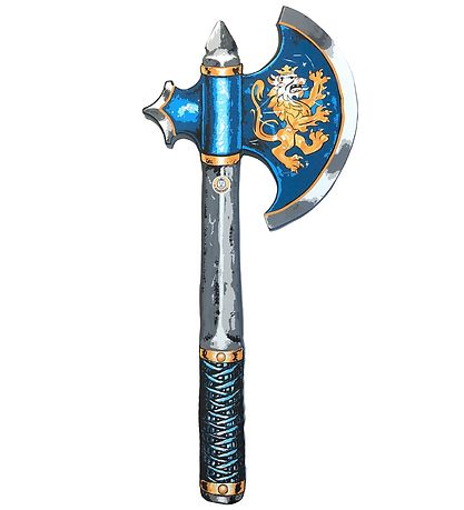 Liontouch Costume - Noble Knight Axe - Blue Liontouch Costume - Noble Knight Axe - Blue