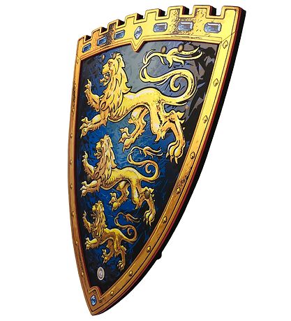 Liontouch Costume - Triple Lion Shield - Blue