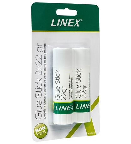 Linex Lijmstift - 2-pack - 22 gram Linex Lijmstift - 2-pack - 22 gram