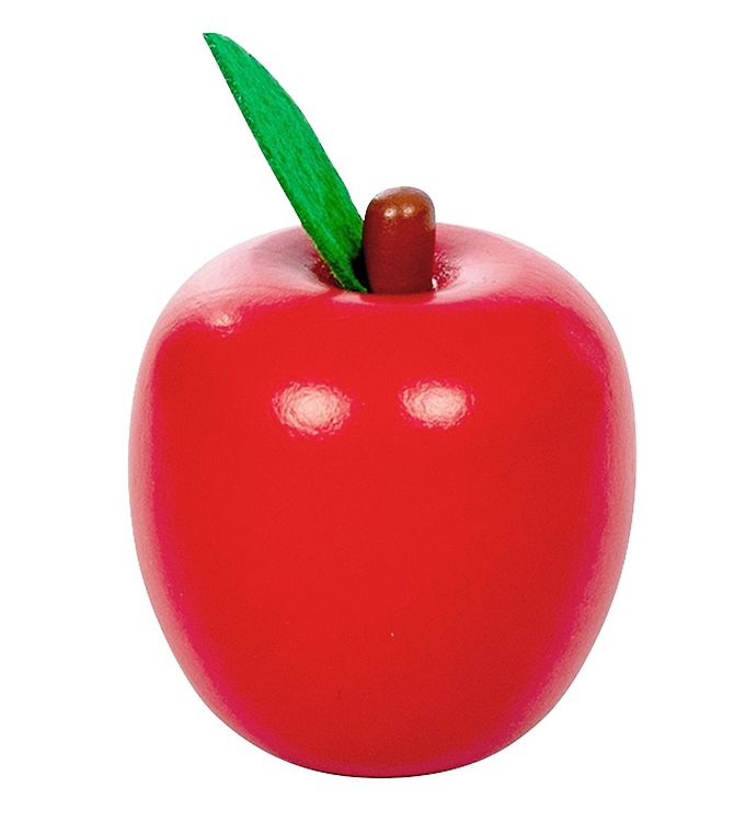 MaMaMeMo Leksaksmat - Trä - Äpple