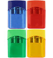 Linex Sharpener - Double - Assorted - Green/Blue/Yellow/Red Linex Sharpener - Double - Assorted - Green/Blue/Yellow/Red