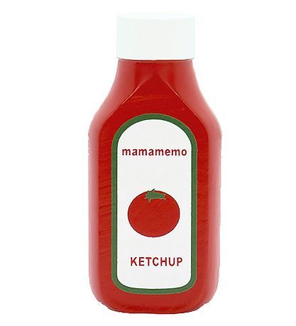 MaMaMeMo Play Food - Wood - Ketchup MaMaMeMo Play Food - Wood - Ketchup