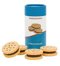 Jouets de Nourriture MaMaMeMo - Bois - Biscuits au chocolat en F Jouets de Nourriture MaMaMeMo - Bois - Biscuits au chocolat en F