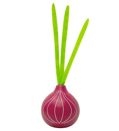 MaMaMeMo Spiellebensmittel - Holz - Rote Zwiebel m. Top MaMaMeMo Spiellebensmittel - Holz - Rote Zwiebel m. Top