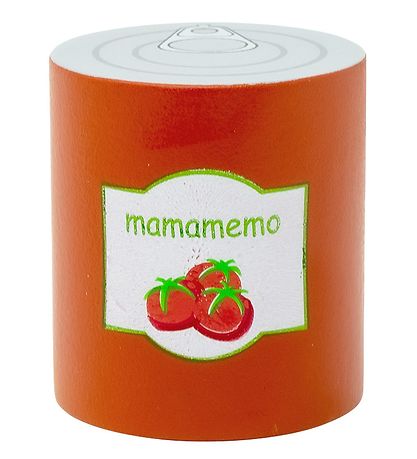 Jouets de Nourriture MaMaMeMo - Bois - Tomates en conserve Jouets de Nourriture MaMaMeMo - Bois - Tomates en conserve