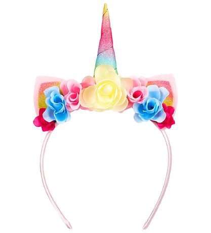Souza Hairpin w. Flowers - Unicorn - Pastel/Rainbow Souza Hairpin w. Flowers - Unicorn - Pastel/Rainbow