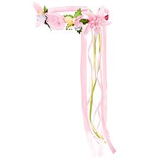 Souza Hairband w. Flowers - Maud - Pink Souza Hairband w. Flowers - Maud - Pink